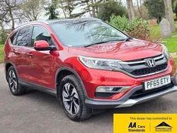 Red Used 2015 Honda CR-V EX SUV | £10,880 (Fair price)