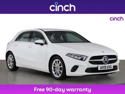 White Used 2019 Mercedes A180 Executive Hatchback | £15,149 (Fair price)