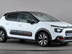 White Used 2022 Citroën C3 PureTech Hatchback | £10,998 (Fair price)