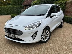 White Used 2019 Ford Fiesta Titanium Hatchback | £7,103 (Fair price)