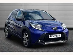 Blue Used 2022 Toyota Aygo Hatchback | £12,650 (A bit pricey)