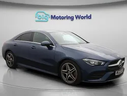 Blue Used 2022 Mercedes CLA180 AMG line Sedan | £22,500 (Good price)
