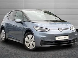 Stone washed blue with black roof Used 2022 VW ID.3 Pro Performance Hatchback | £16,795 (A bit pricey)