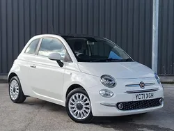 White Used 2021 Fiat 500 Dolcevita Hatchback | £10,298 (A bit pricey)