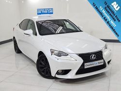 White Used 2013 Lexus IS300h Luxury Line Sedan | £6,995