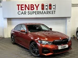 Orange Used 2019 BMW 330 M Sport Sedan | £19,296 (Fair price)