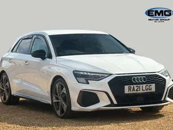 White Used 2021 Audi A3 Comfort Hatchback | £18,775 (Fair price)