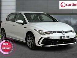 White Used 2022 VW Golf VIII R-line Hatchback | £20,250 (Fair price)