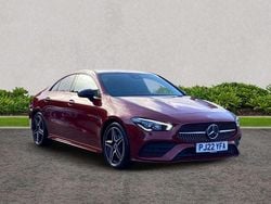 Red Used 2022 Mercedes CLA200 AMG Line Premium Coupe | £22,900 (Good price)