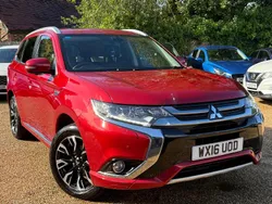 Red Used 2016 Mitsubishi Outlander P-HEV Estate | £8,990 (Fair price)
