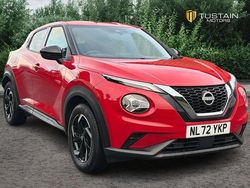 Red Used 2022 Nissan Juke N-Connecta SUV | £16,299 (Fair price)