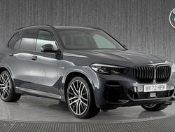 Grey Used 2022 BMW X5 M Sport SUV | £45,999 (Fair price)
