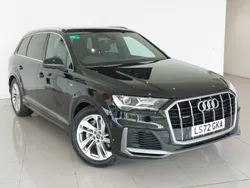 Black Used 2022 Audi Q7 S-Line SUV | £39,498 (Good price)
