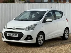 White Used 2014 Hyundai i10 SE Hatchback | £5,699 (A bit pricey)