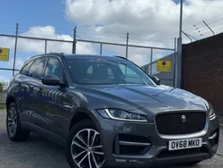 Grey Used 2018 Jaguar F-Pace R-Sport SUV | £18,495 (Fair price)