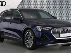 Blue Used 2020 Audi e-tron S-Line SUV | £20,623 (Fair price)