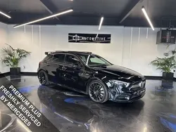 Black Used 2022 Mercedes A35 AMG Premium Plus Hatchback | £29,880 (A bit pricey)