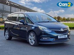 Green Used 2017 Vauxhall Zafira SRi MPV | £7,450 (Fair price)