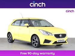 Yellow Used 2019 MG MG3 Exclusive Hatchback | £8,599 (Fair price)