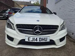 White Used 2014 Mercedes CLA220 AMG Sedan | £9,442 (Fair price)