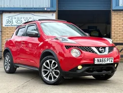 Red Used 2015 Nissan Juke Tekna SUV | £4,995 (Fair price)