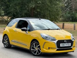Yellow Used 2017 DS Automobiles DS3 Cabriolet Prestige Cabriolet | £5,197 (Fair price)