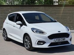 White Used 2020 Ford Fiesta ST-Line Hatchback | £10,495 (Fair price)