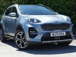 Silver Used 2021 Kia Sportage GT-Line S SUV | £21,772 (Good price)