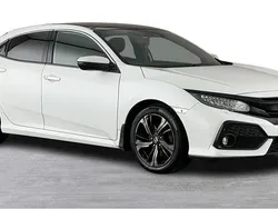 White orchid pearl Used 2018 Honda Civic EX Hatchback | £9,975 (Fair price)