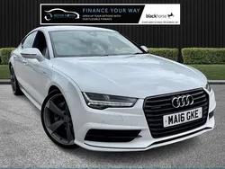 White Used 2016 Audi A7 Sportback Black Edition Hatchback | £14,495 (A bit pricey)