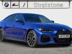 Blue Used 2022 BMW 420 Gran Coupé M Sport Coupe | £25,995 (Fair price)
