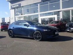 Blue Used 2024 Mazda 3 Homura-Line Hatchback | £17,950 (Fair price)