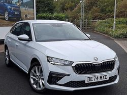 Moon white metallic Used 2024 Skoda Scala SE L Hatchback | £22,495
