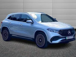 High tech silver Used 2024 Mercedes EQA350 AMG Line Premium SUV | £29,950 (Good price)