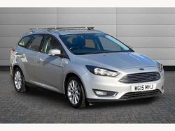 Silver Used 2015 Ford Focus Titanium Estate | £7,690 (Fair price)