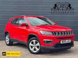 Red Used 2019 Jeep Compass Longitude SUV | £8,799 (Fair price)