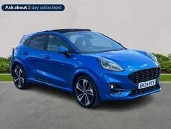 Blue Used 2024 Ford Puma ST-Line X SUV | £20,775 (A bit pricey)