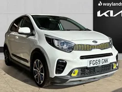 White Used 2019 Kia Picanto X-Line Hatchback | £11,995 (Fair price)