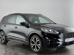 Black Used 2022 Ford Kuga ST-Line X SUV | £18,700 (Good price)