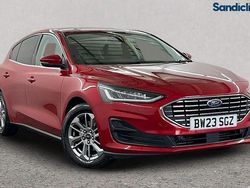 Red Used 2023 Ford Focus Titanium Hatchback | £14,494 (Fair price)