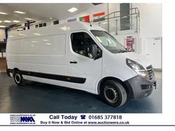 White Used 2021 Vauxhall Movano Van | £10,130 (Fair price)
