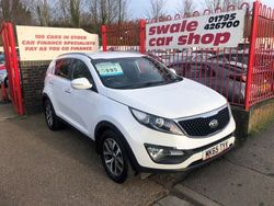 White Used 2015 Kia Sportage 2 SUV | £5,995