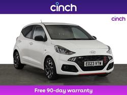White Used 2023 Hyundai i10 N Line Hatchback | £13,749 (Fair price)