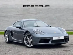 Vanadium grey metallic New 2025 Porsche 718 Cayman | £61,950