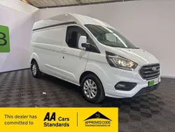 White Used 2023 Ford Transit Custom Limited | £22,495 (A bit pricey)