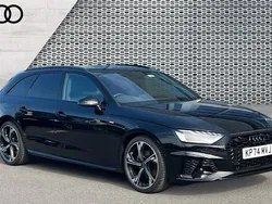 Black Used 2024 Audi A4 Black Edition Estate | £33,582 (Expensive)