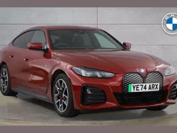 Red Used 2024 BMW i4 M Sport Sedan | £45,175 (Fair price)