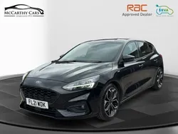 Black Used 2021 Ford Focus ST-Line X Hatchback | £11,795 (Good price)