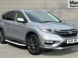 Silver Used 2018 Honda CR-V SR SUV | £15,769 (Fair price)