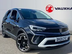 Black Used 2021 Vauxhall Crossland Elite SUV | £11,500 (Good price)